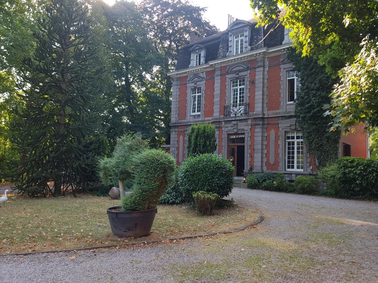Chateau Lambert Moulinsart Hotel, Shuttle Airport, Long Term Parking, Snooker, Large Terrasse, Dinner, Breakfast 沙勒罗瓦 外观 照片